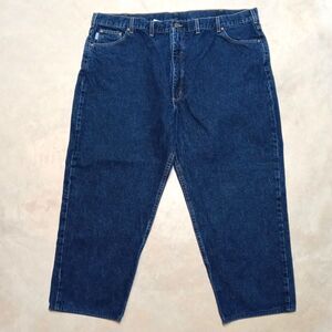 Vintage Carhartt B17 HDK Jeans Fits 46x28 Original Fit Workwear Rugged Denim